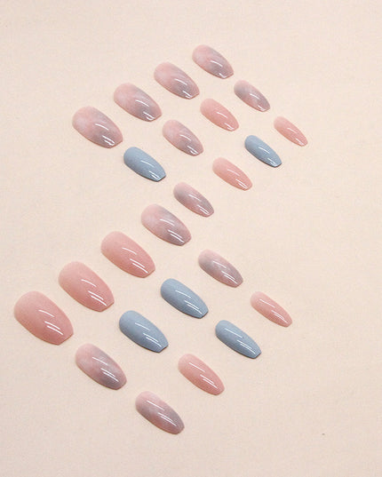 Elegant Minimalist Press-On Nail Set (24pcs) (DESIGN 7431)