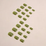 Elegant Minimalist Press-On Nail Set (24pcs) (DESIGN 7422)