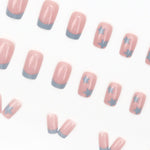 Elegant Minimalist Press-On Nail Set (24pcs) (DESIGN 7580)