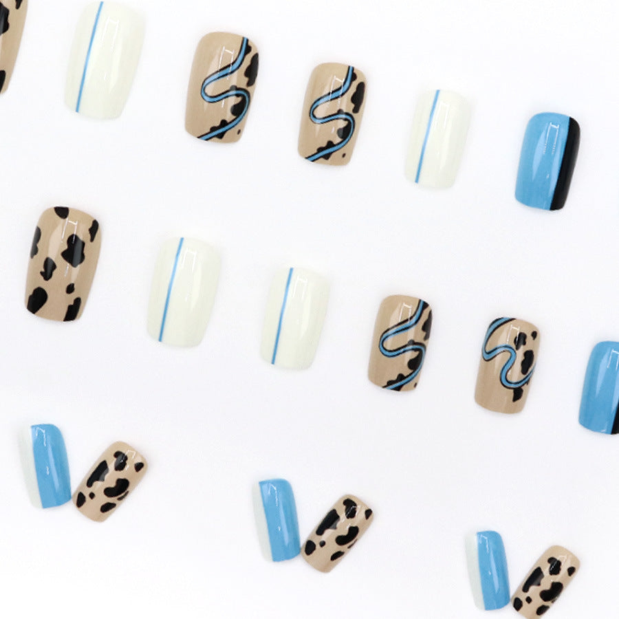 Elegant Minimalist Press-On Nail Set (24pcs) (DESIGN 7593)