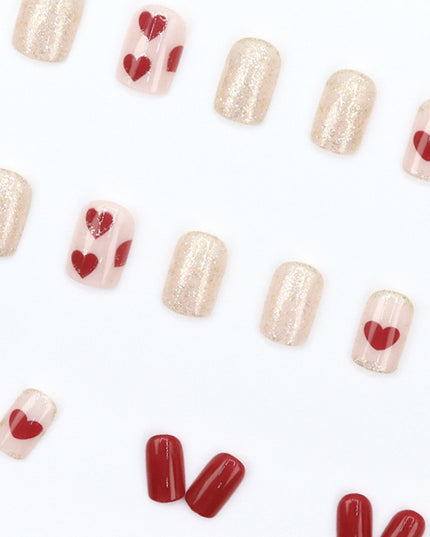 Elegant Minimalist Press-On Nail Set (24pcs) (DESIGN 7614)