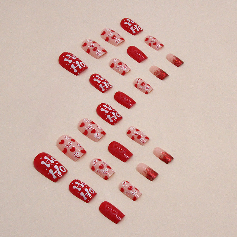 Elegant Minimalist Press-On Nail Set (24pcs) (DESIGN 7438)