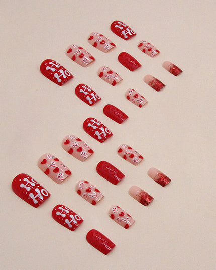 Elegant Minimalist Press-On Nail Set (24pcs) (DESIGN 7438)