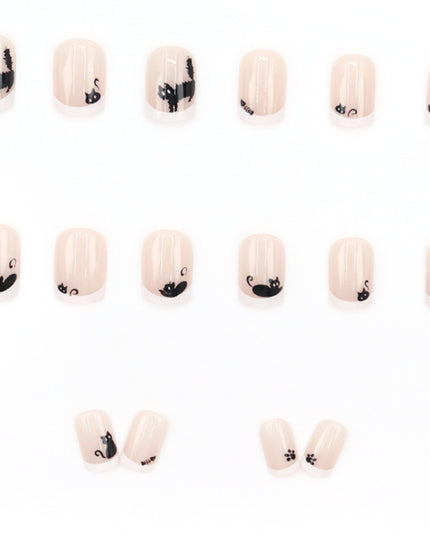 Elegant Minimalist Press-On Nail Set (24pcs) (DESIGN 7511)