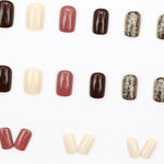 Elegant Minimalist Press-On Nail Set (24pcs) (DESIGN 7552)