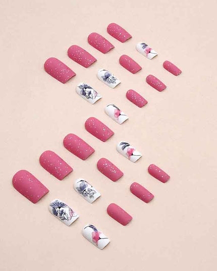 Elegant Minimalist Press-On Nail Set (24pcs) (DESIGN 7481)