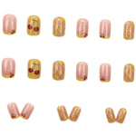 Elegant Minimalist Press-On Nail Set (24pcs) (DESIGN 7521)