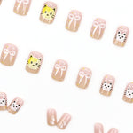 Elegant Minimalist Press-On Nail Set (24pcs) (DESIGN 7602)