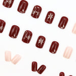 Elegant Minimalist Press-On Nail Set (24pcs) (DESIGN 7579)