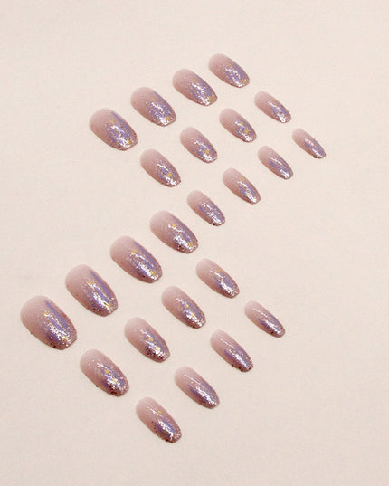 Elegant Minimalist Press-On Nail Set (24pcs) (DESIGN 7384)