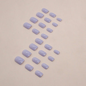 Elegant Minimalist Press-On Nail Set (24pcs) (DESIGN 7468)