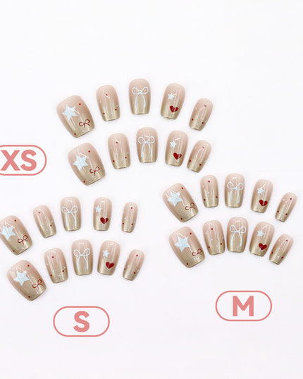 Elegant Minimalist Press-On Nail Set (24pcs) (DESIGN 7505)