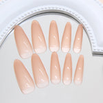 Elegant Minimalist Press-On Nail Set (24pcs) (DESIGN 7306)