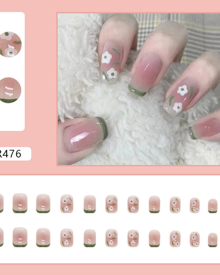 Elegant Minimalist Press-On Nail Set (24pcs) (DESIGN 7367)