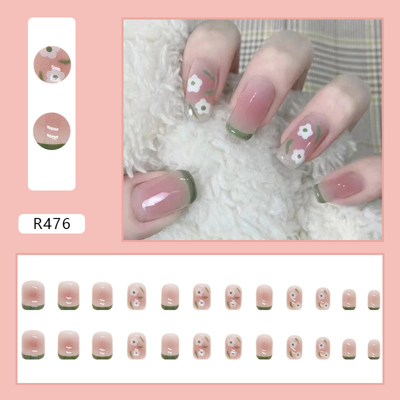 Elegant Minimalist Press-On Nail Set (24pcs) (DESIGN 7367)