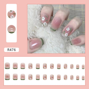 Elegant Minimalist Press-On Nail Set (24pcs) (DESIGN 7367)