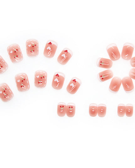 Elegant Minimalist Press-On Nail Set (24pcs) (DESIGN 7368)