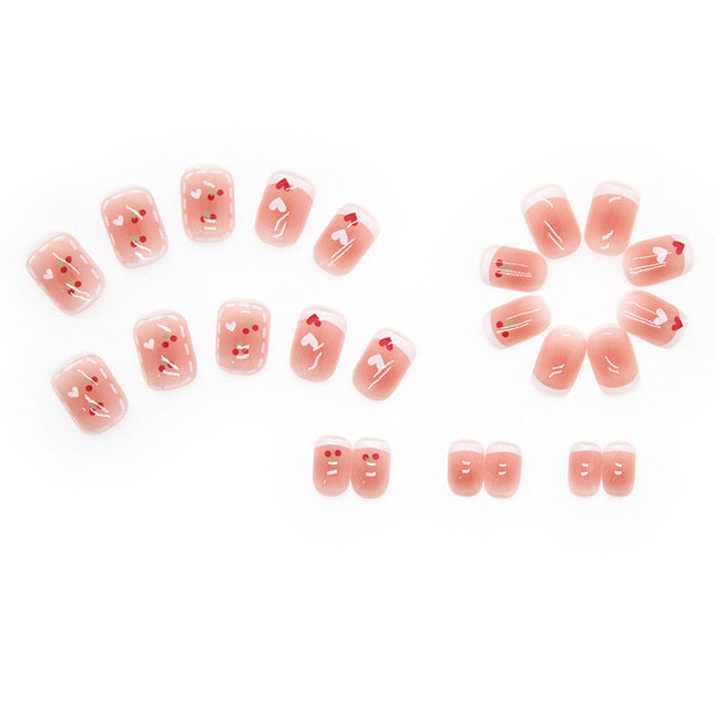 Elegant Minimalist Press-On Nail Set (24pcs) (DESIGN 7368)