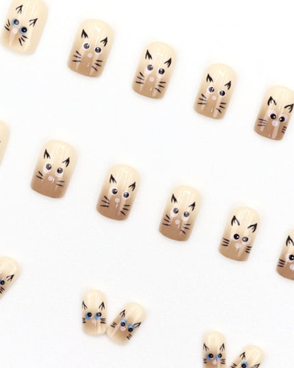 Elegant Minimalist Press-On Nail Set (24pcs) (DESIGN 7596)