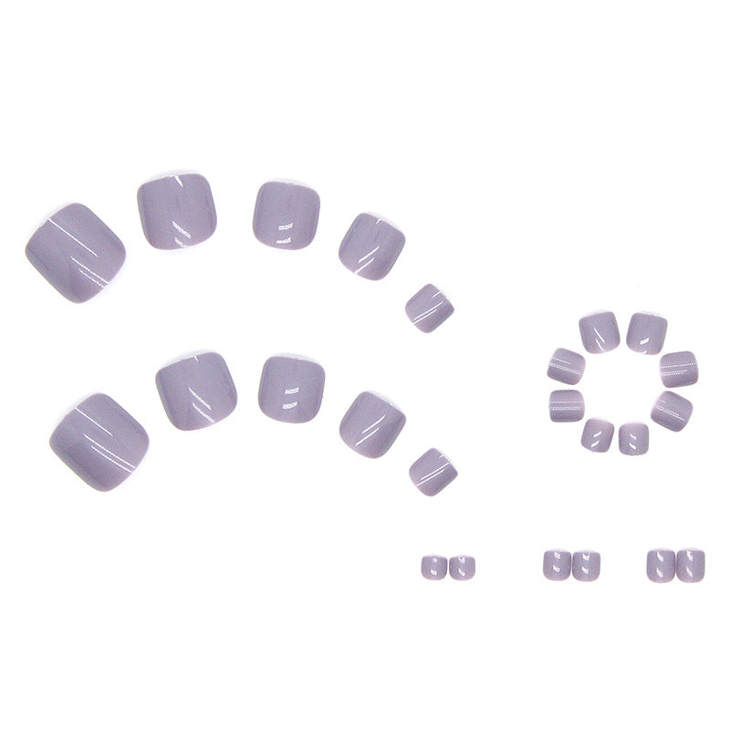 Elegant Minimalist Press-On Nail Set (24pcs) (DESIGN 7500)
