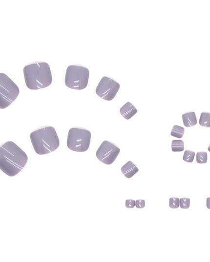 Elegant Minimalist Press-On Nail Set (24pcs) (DESIGN 7500)