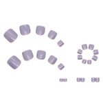 Elegant Minimalist Press-On Nail Set (24pcs) (DESIGN 7500)