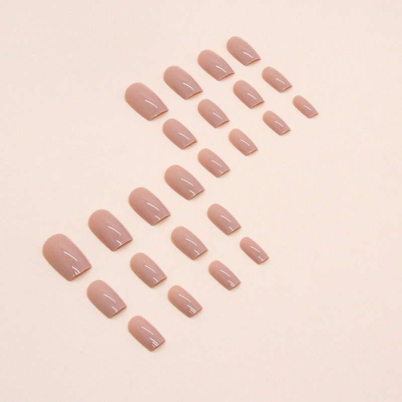 Elegant Minimalist Press-On Nail Set (24pcs) (DESIGN 7420)