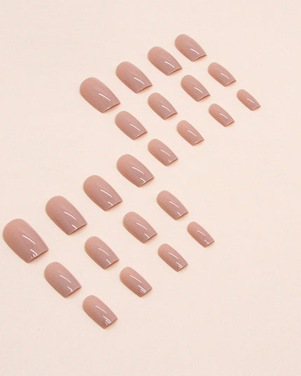 Elegant Minimalist Press-On Nail Set (24pcs) (DESIGN 7420)