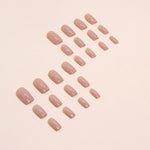 Elegant Minimalist Press-On Nail Set (24pcs) (DESIGN 7420)