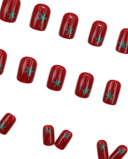Elegant Minimalist Press-On Nail Set (24pcs) (DESIGN 7586)