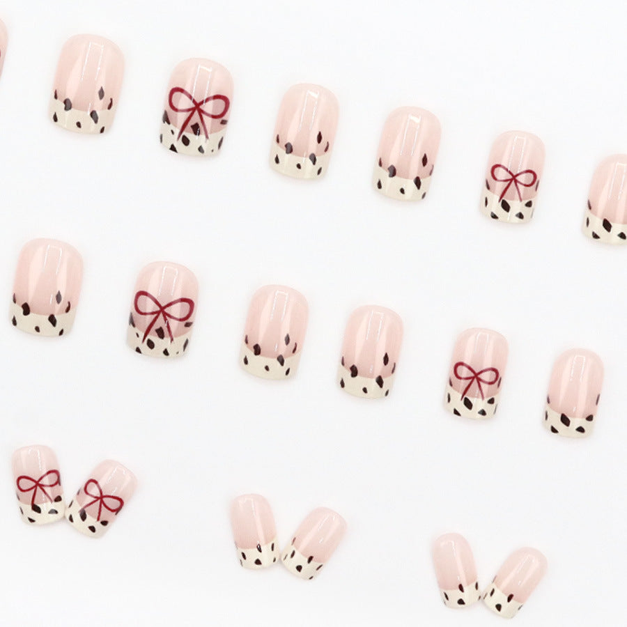 Elegant Minimalist Press-On Nail Set (24pcs) (DESIGN 7558)