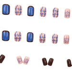 Elegant Minimalist Press-On Nail Set (24pcs) (DESIGN 7546)