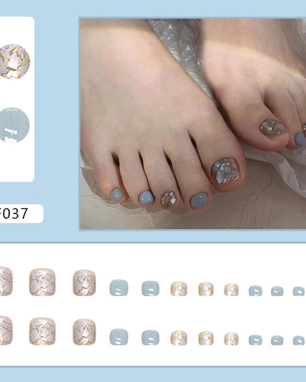 Elegant Minimalist Press-On Nail Set (24pcs) (DESIGN 7487)