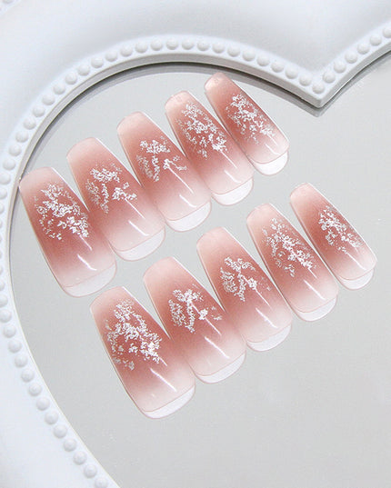 Elegant Minimalist Press-On Nail Set (24pcs) (DESIGN 7358)