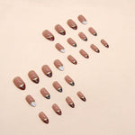 Elegant Minimalist Press-On Nail Set (24pcs) (DESIGN 7385)