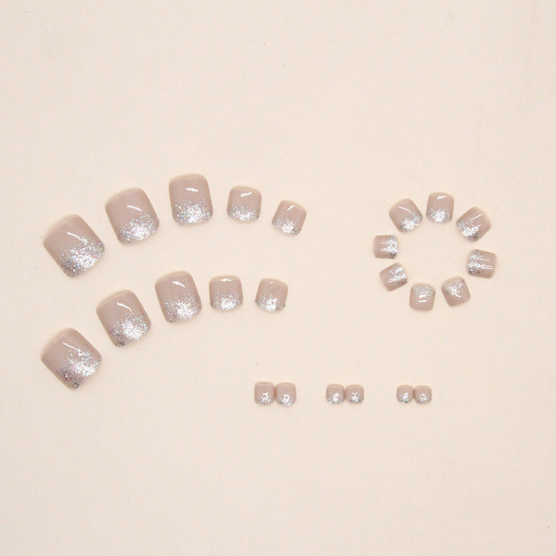 Elegant Minimalist Press-On Nail Set (24pcs) (DESIGN 7501)