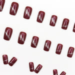 Elegant Minimalist Press-On Nail Set (24pcs) (DESIGN 7604)