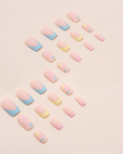 Elegant Minimalist Press-On Nail Set (24pcs) (DESIGN 7479)