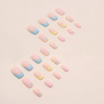 Elegant Minimalist Press-On Nail Set (24pcs) (DESIGN 7479)