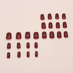 Elegant Minimalist Press-On Nail Set (24pcs) (DESIGN 7470)