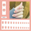 Elegant Minimalist Press-On Nail Set (24pcs) (DESIGN 7411)