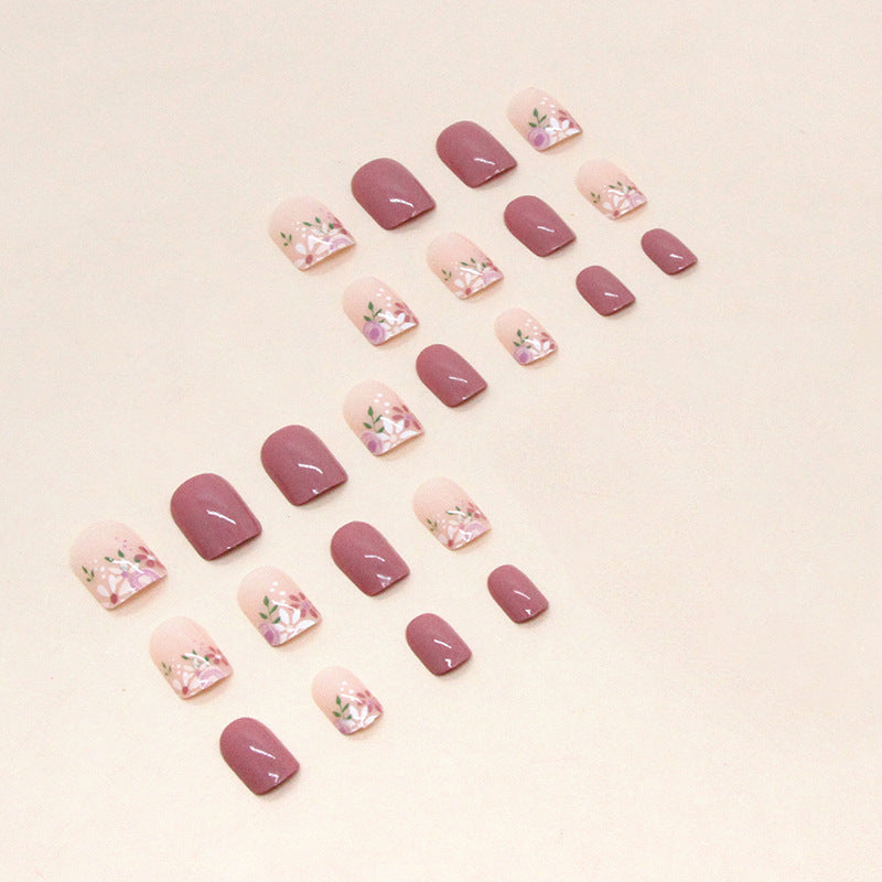 Elegant Minimalist Press-On Nail Set (24pcs) (DESIGN 7441)