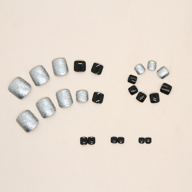 Elegant Minimalist Press-On Nail Set (24pcs) (DESIGN 7498)