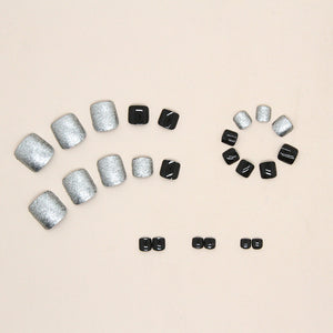 Elegant Minimalist Press-On Nail Set (24pcs) (DESIGN 7498)