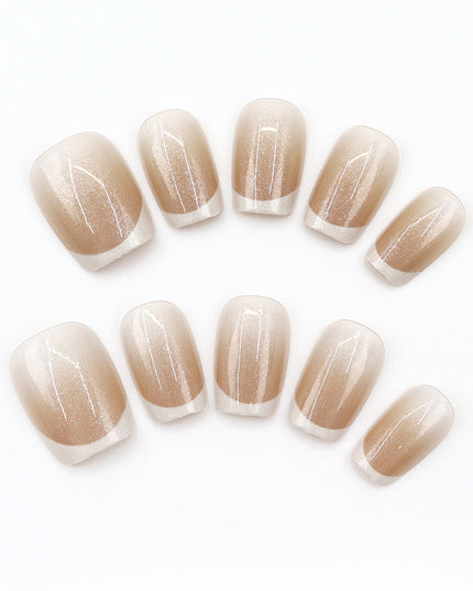 Elegant Minimalist Press-On Nail Set (24pcs) (DESIGN 7520)