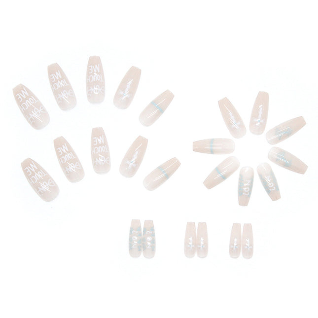 Elegant Minimalist Press-On Nail Set (24pcs) (DESIGN 7457)