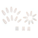 Elegant Minimalist Press-On Nail Set (24pcs) (DESIGN 7457)