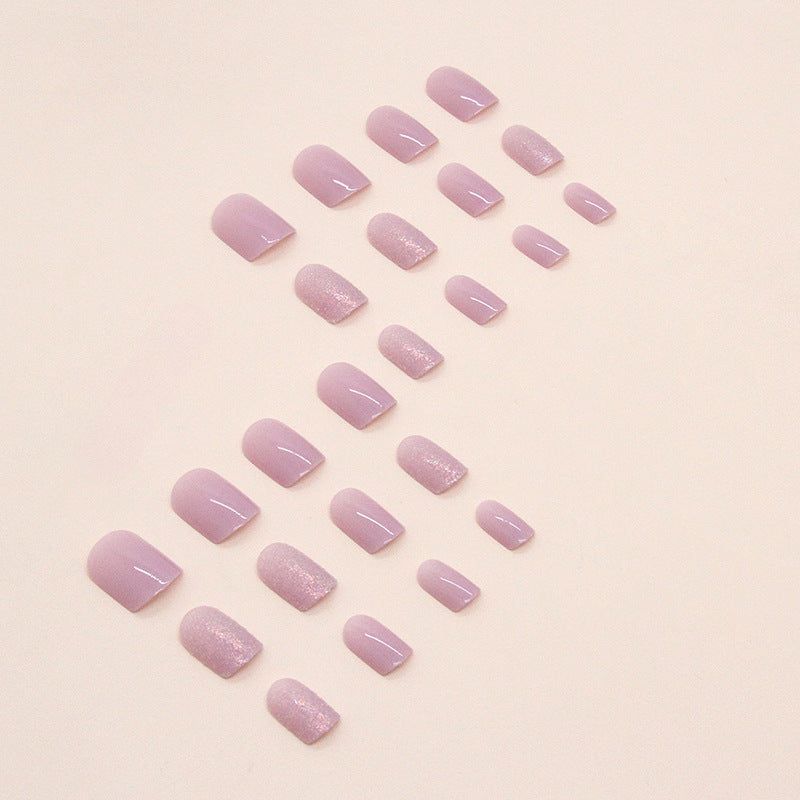 Elegant Minimalist Press-On Nail Set (24pcs) (DESIGN 7394)