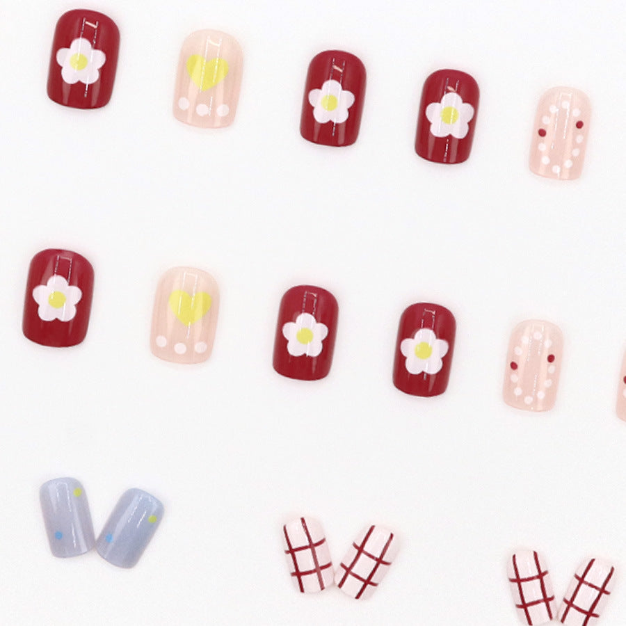 Elegant Minimalist Press-On Nail Set (24pcs) (DESIGN 7644)