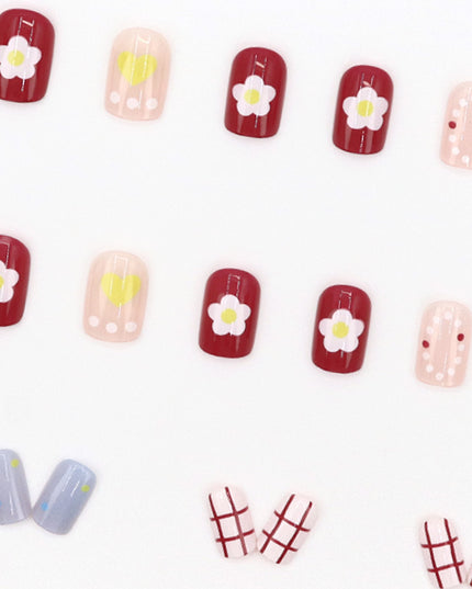 Elegant Minimalist Press-On Nail Set (24pcs) (DESIGN 7644)